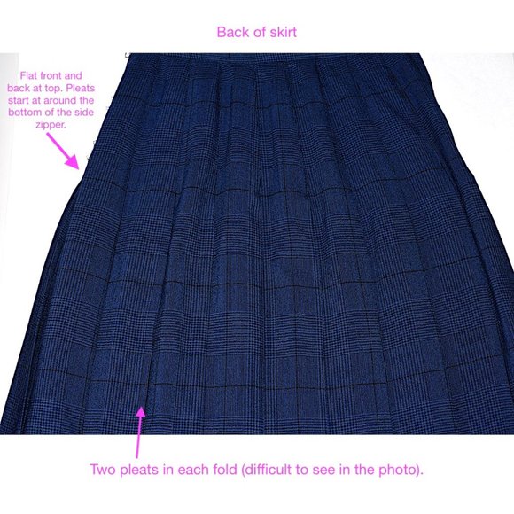 Christian Dior The Suit Vintage Plaid Skirt Suit [size 4 but fits like petite] - Picture 12 of 16